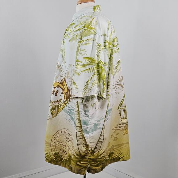 Disneyland Resort Mickey Mouse Hawaiian All-Over Full Print Shirt | Men's XXL - Picture 12 of 16